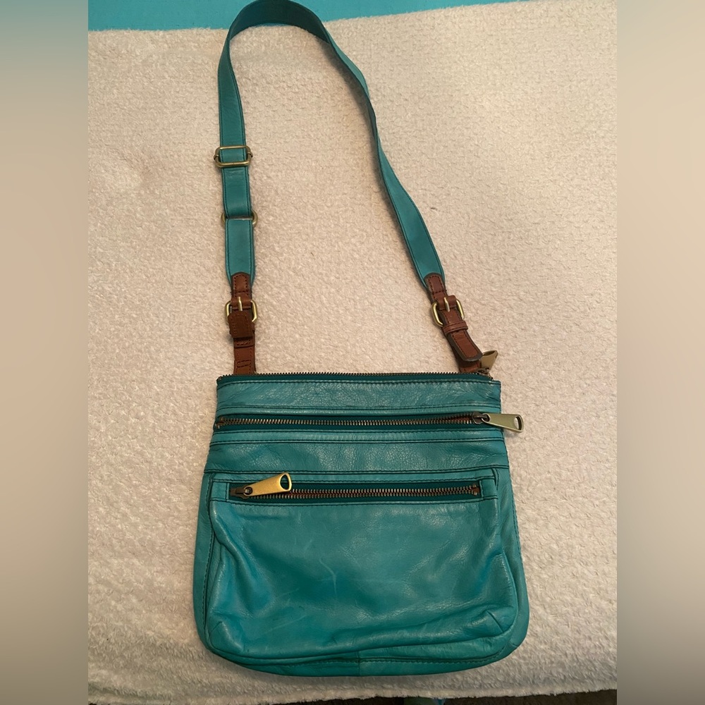 Leather crossbody Fossil Handbag